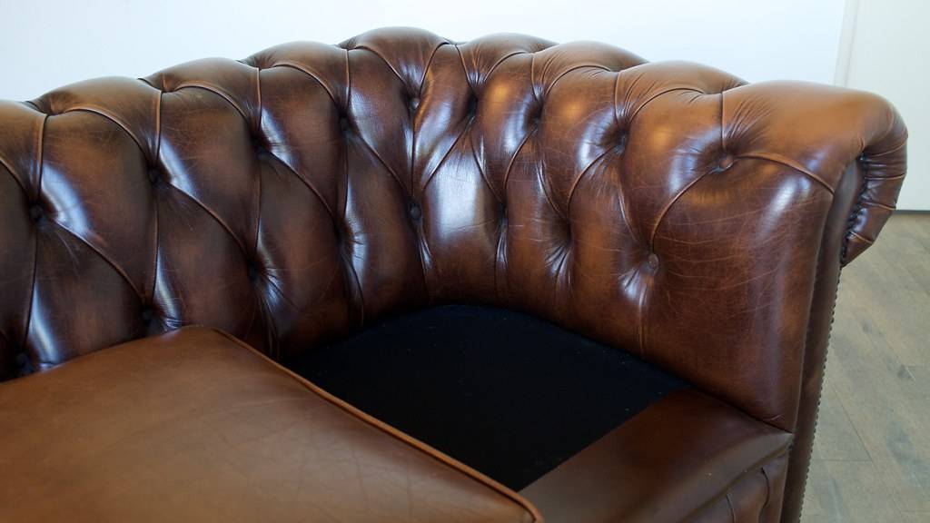 For sale: Chesterfield four seater sofa