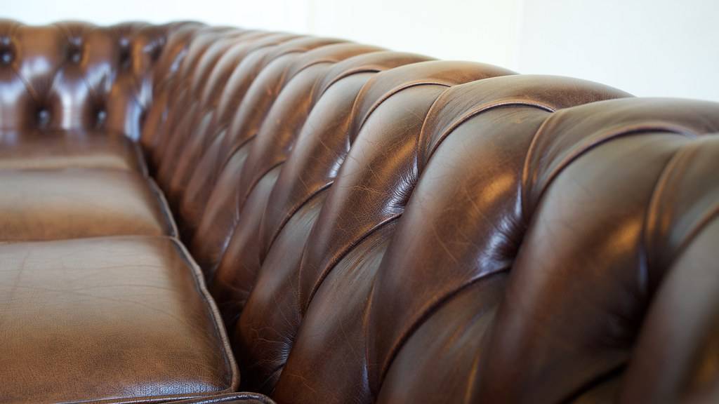 For sale: Chesterfield four seater sofa